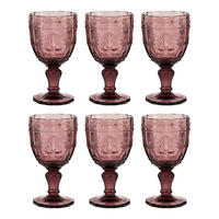 WEINGLAS (6er Set) Victorian - Weinrot, Glas (0.23L) - BUTLERS