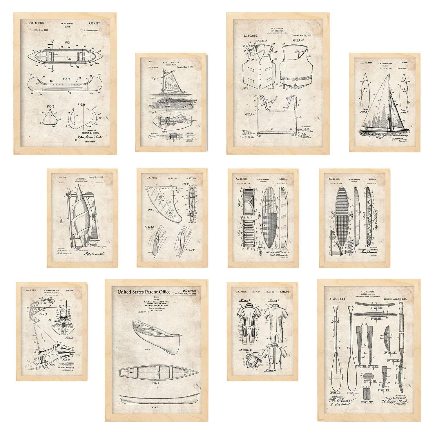 Nacnic Poster Beige 29.7x5x42 cm