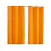 ÖSENVORHANG blickdicht 2er-Set, 137/182 cm - Orange, Textil (137/182cm) - Homescapes