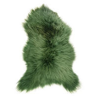 FELL Islandschaftfell patina-grün ca. 100 cm - Grün, Fell (60/100cm) - Provellus