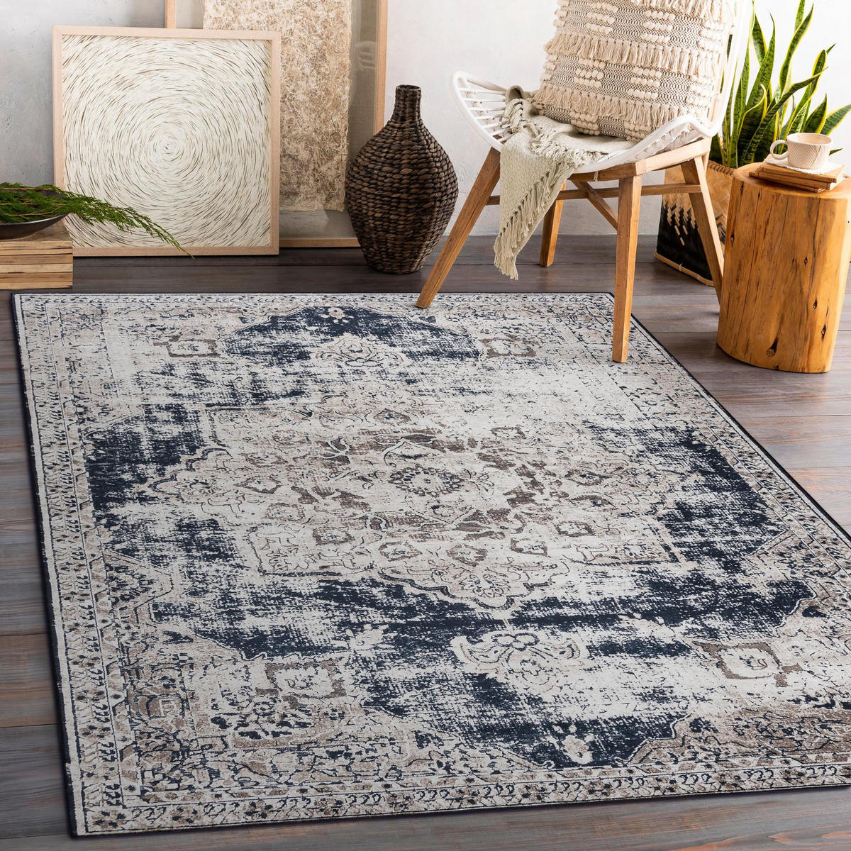 TEPPICH Andre 120/170 cm - Beige, Textil (120/170cm) - rugsX