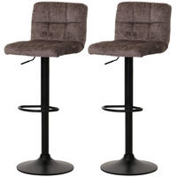 BARHOCKER Braun 2er-Set - Braun, Textil (38/107/41cm) - MCW