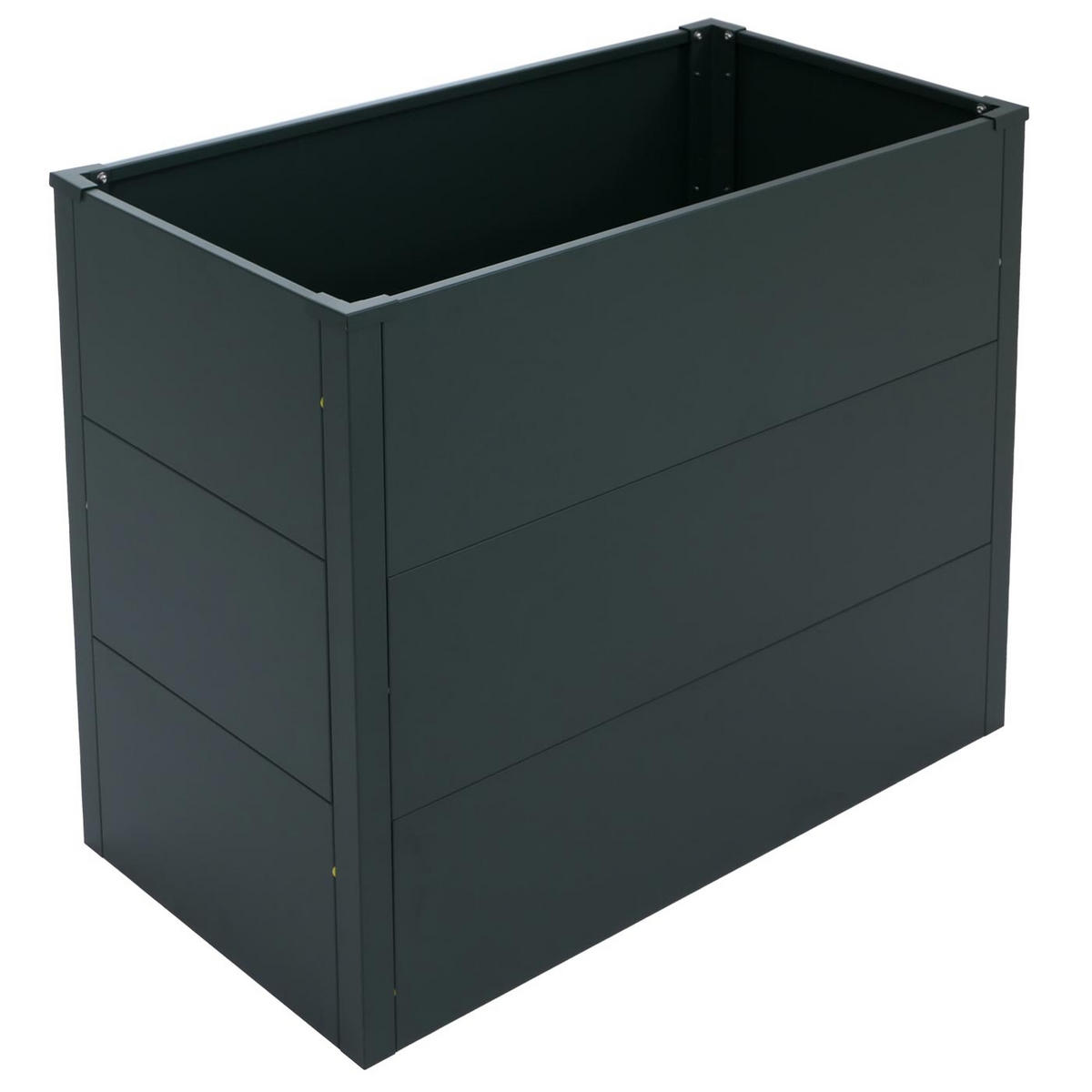 HOCHBEET 3ER-SET Grün 3er-Set-Set - Grün, Metall (150/77/100cm) - MCW