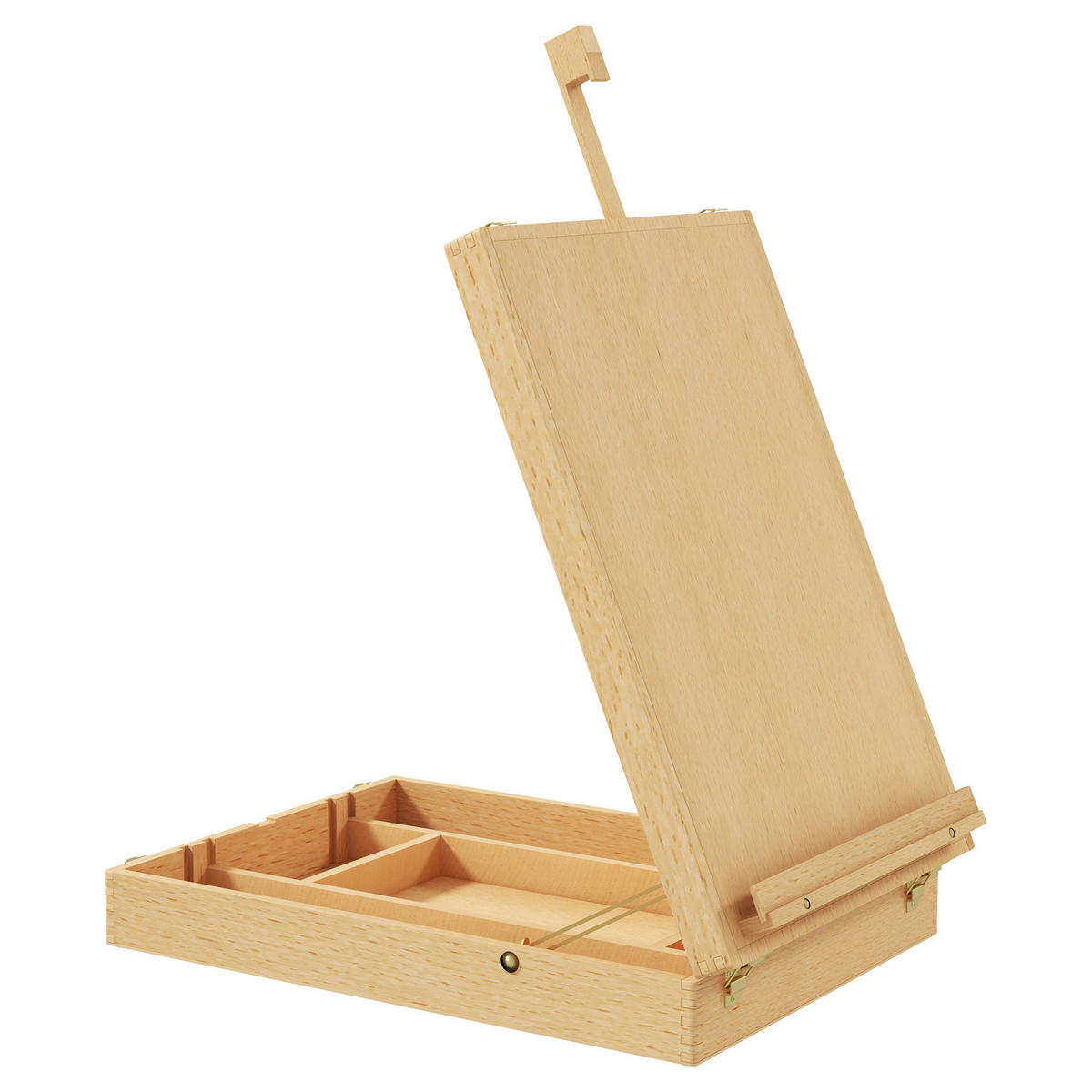 TISCH-STAFFELEI DE-16728 für Leinwände bis 61 cm, klappbar Naturholz - Naturfarben, Holzwerkstoff (41.5/74.5/27cm) - ComfortXL