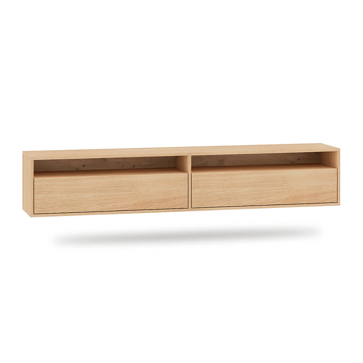 TV STOLÍK Nila Drevo - hnedá, kompozitné drevo (180/33/33cm) - Petits-meubles