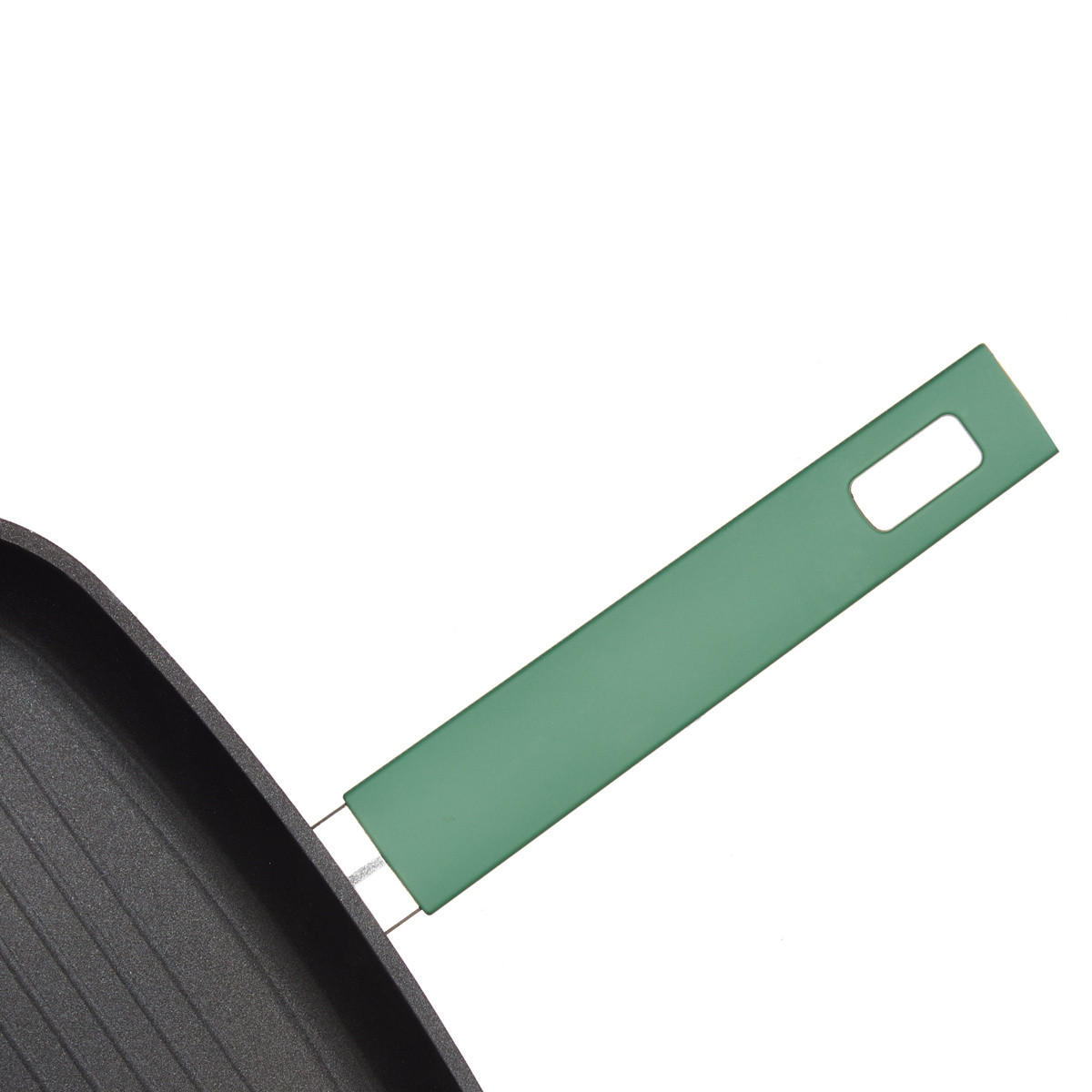 GRILLPFANNE Aluminium 29/48,5/5 cm - Schwarz, Metall (29/48.5/5cm) - Kinvara