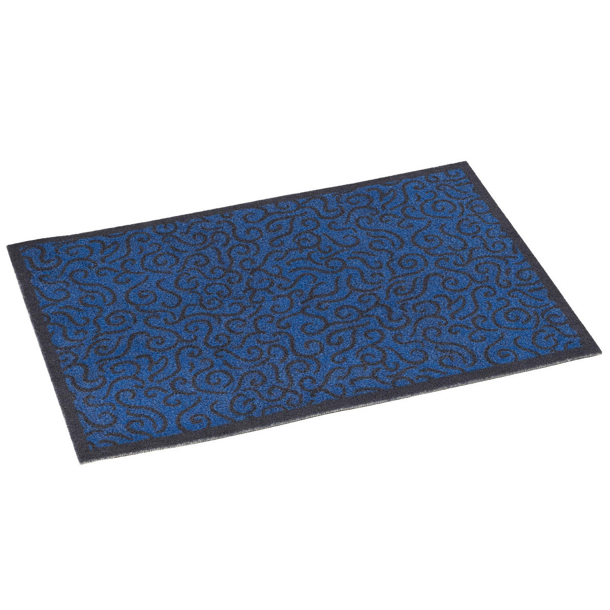 FUSSMATTE SAUBERLAUF SUPERCLEAN - Blau, Textil (60/90cm) - Pergamon
