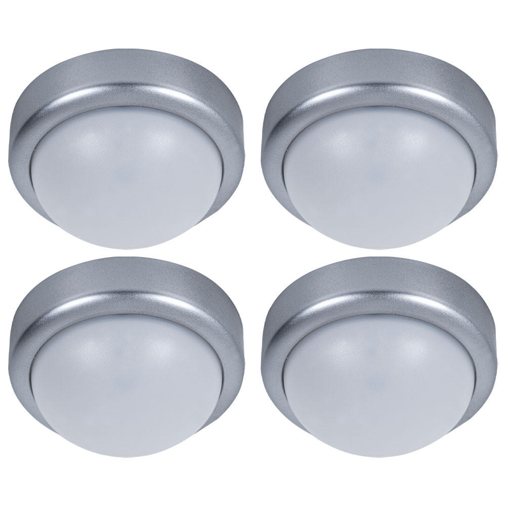 LED DECKENLEUCHTE COLETTE Weiß Silber - Weiß, Metall (12/12/6cm) - Globo Lighting