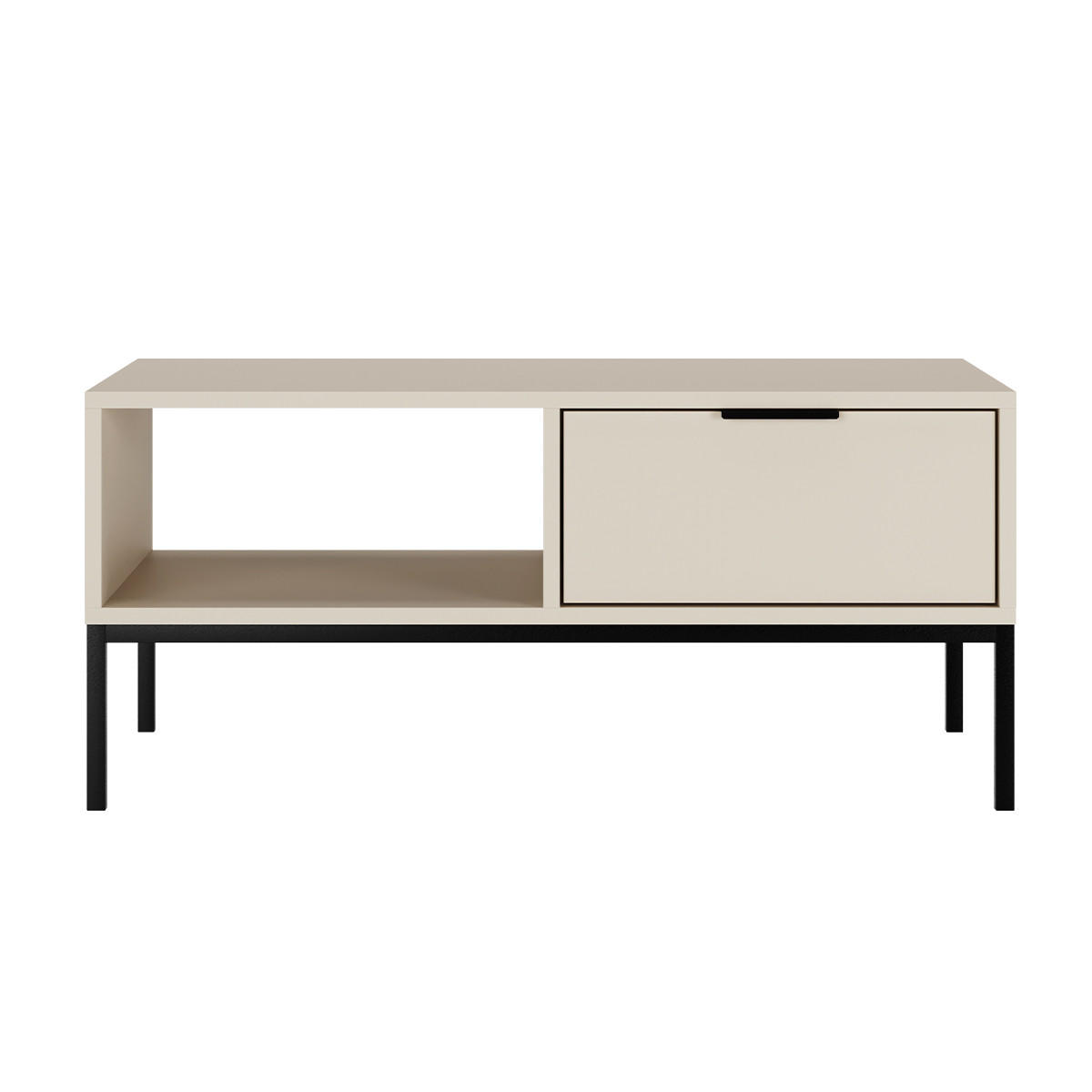 COUCHTISCH Seattle Kaschmir - Beige, Holzwerkstoff (60/100/45.4cm) - Petits-meubles