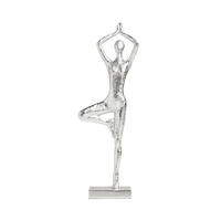 FIGURINE Treepose - Grau, Kunststoff (13.5/37/7.5cm) - home&you