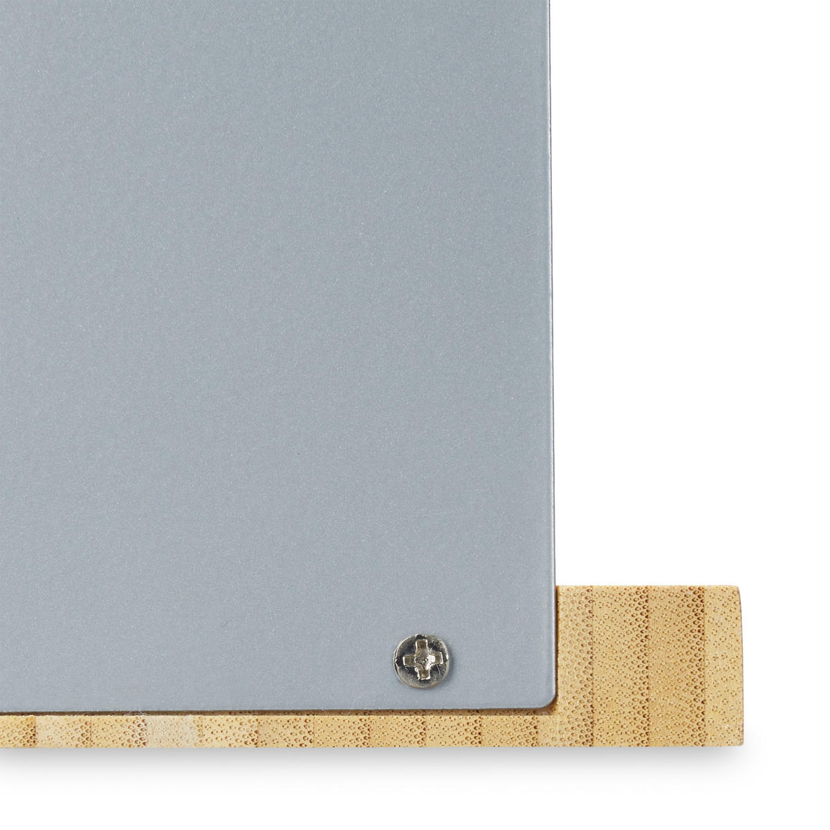 2-DIELNA knižná opora - svetlohnedá, kov/drevo (11.5/17/12.5cm) - Relaxdays