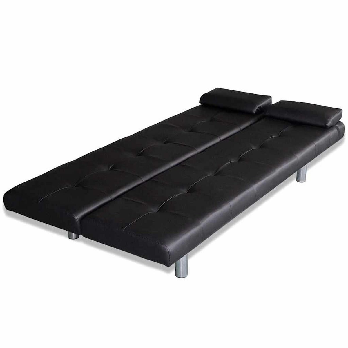SCHLAFSOFA Coswig - Schwarz, Holz (168/77/66cm) - Nettlife