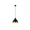 PENDELLEUCHTE, Ø30cm, Schwarz Gold - Goldfarben/Schwarz, Metall (30/30/150cm) - meineWunschleuchte