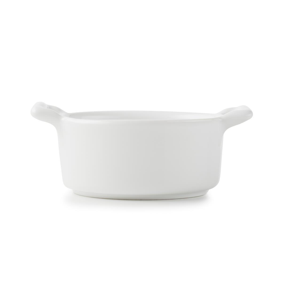 KASSEROLLE OHNE DECKEL 8 cl Weiss - Weiß, Keramik (7cm) - Revol Porcelaine France