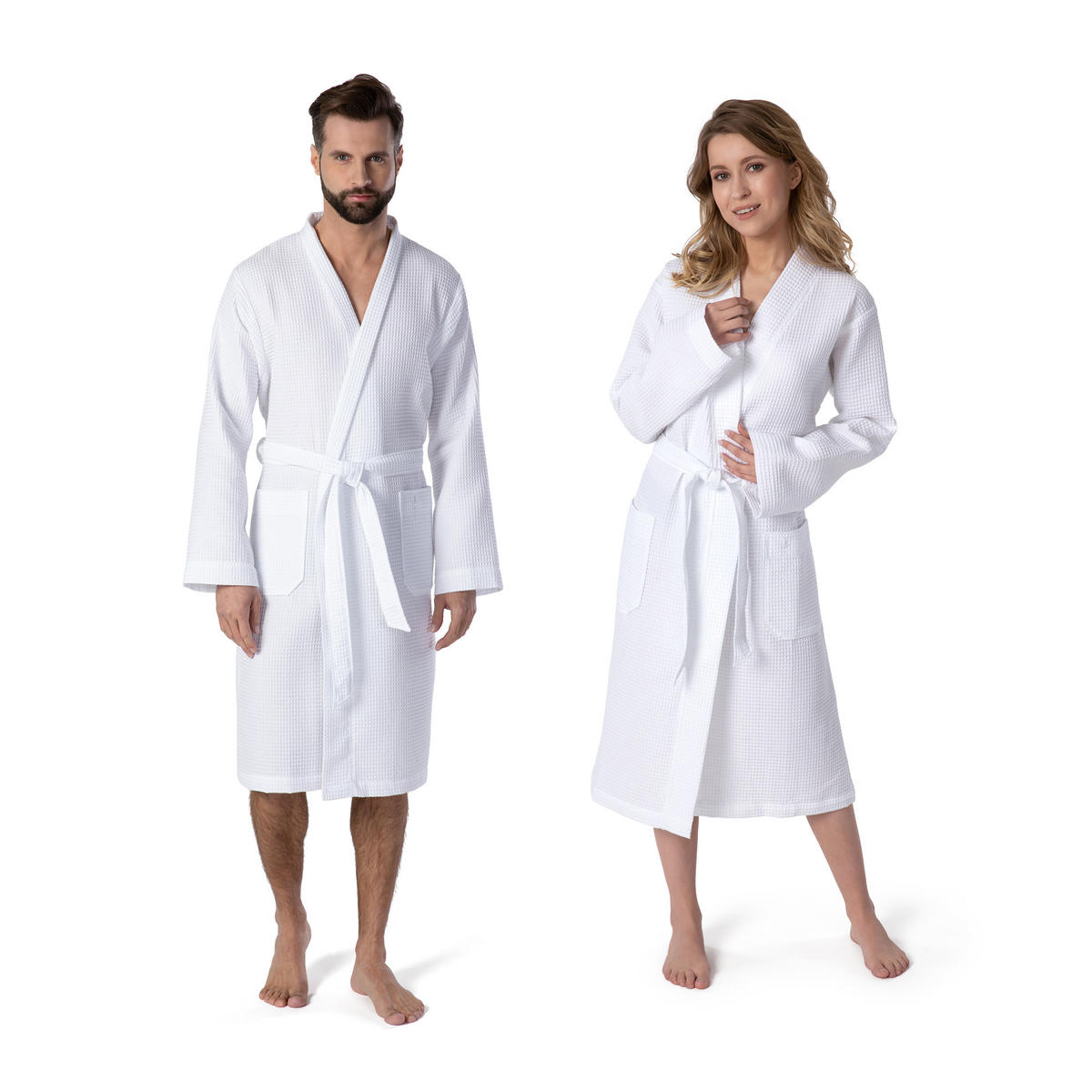 KIMONO HOMEWEAR - Weiß, Textil (Lnull) - MÖVE
