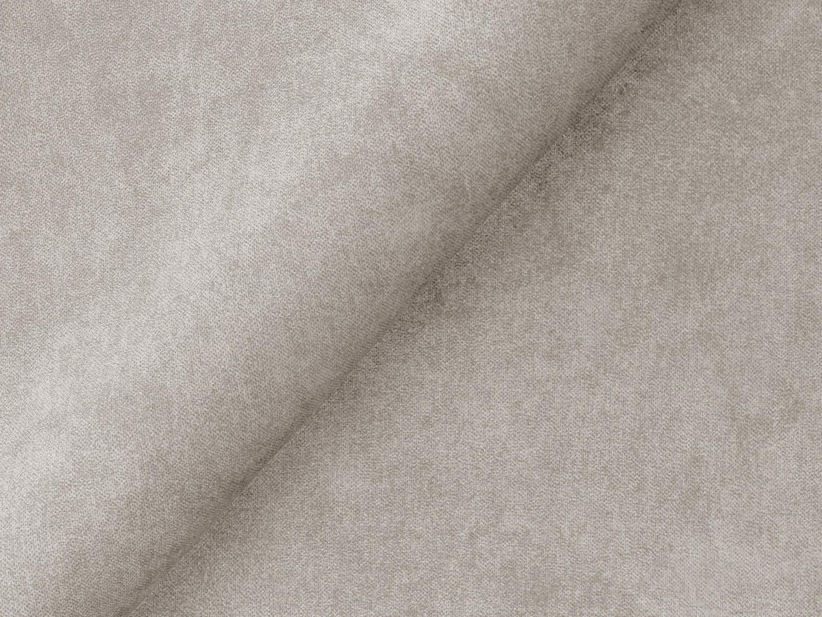 ECKSOFA Links Samt Stoff Beige - Creme/Schwarz, Holzwerkstoff/Kunststoff (240/90cm) - Makamii