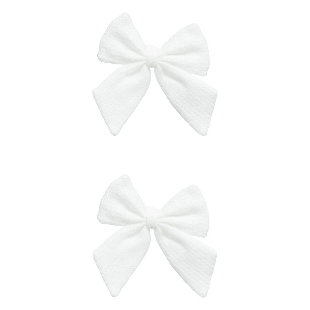 WEIHNACHTSSCHLEIFEN Weiß 13/18 cm - Weiß, Textil (14/2/13cm) - Atmosphera Createur d´interieur
