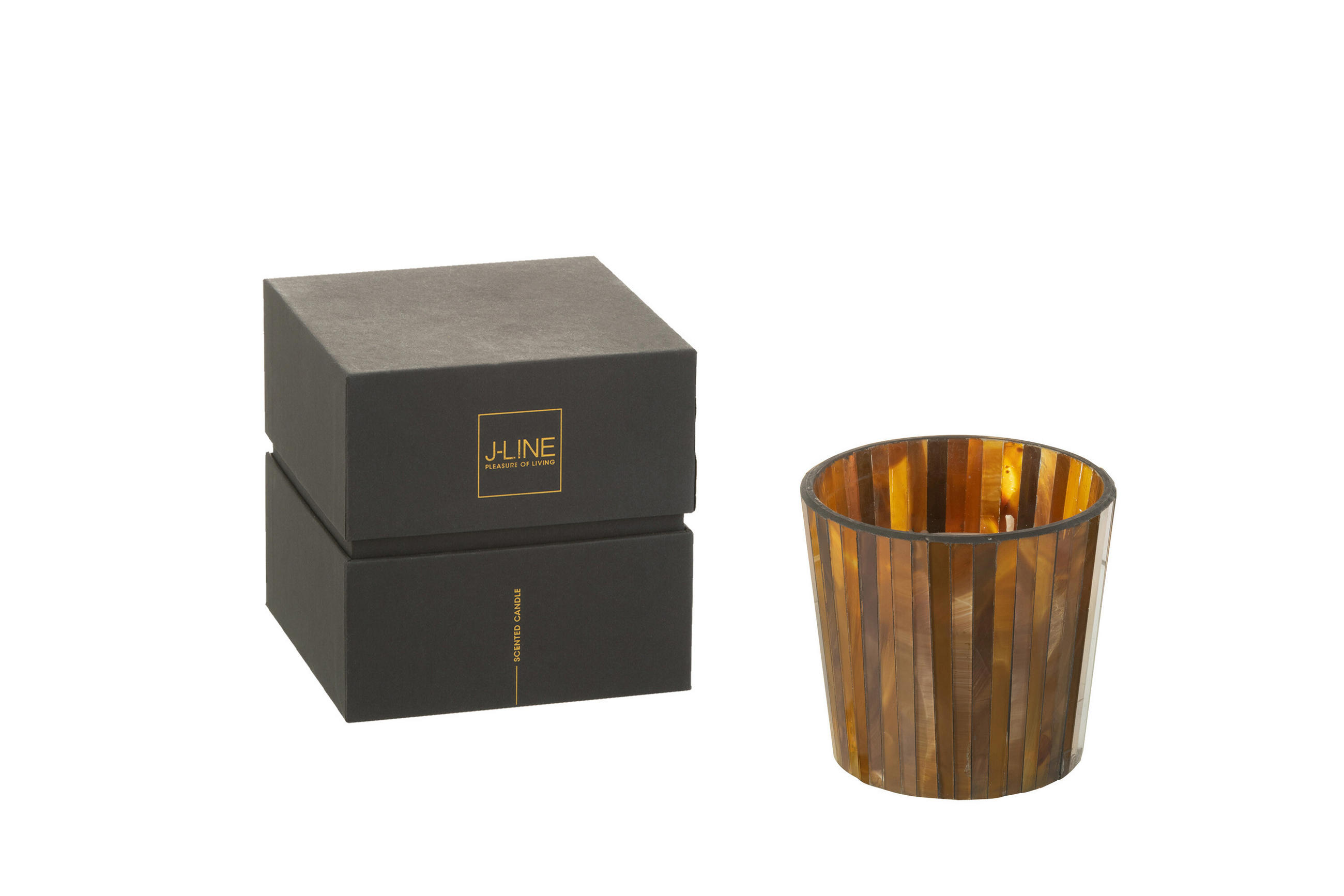 DUFTKERZE NOA - Gelb - S - 35 Std. - Gelb, Paraffin (12/11.5cm) - J-Line