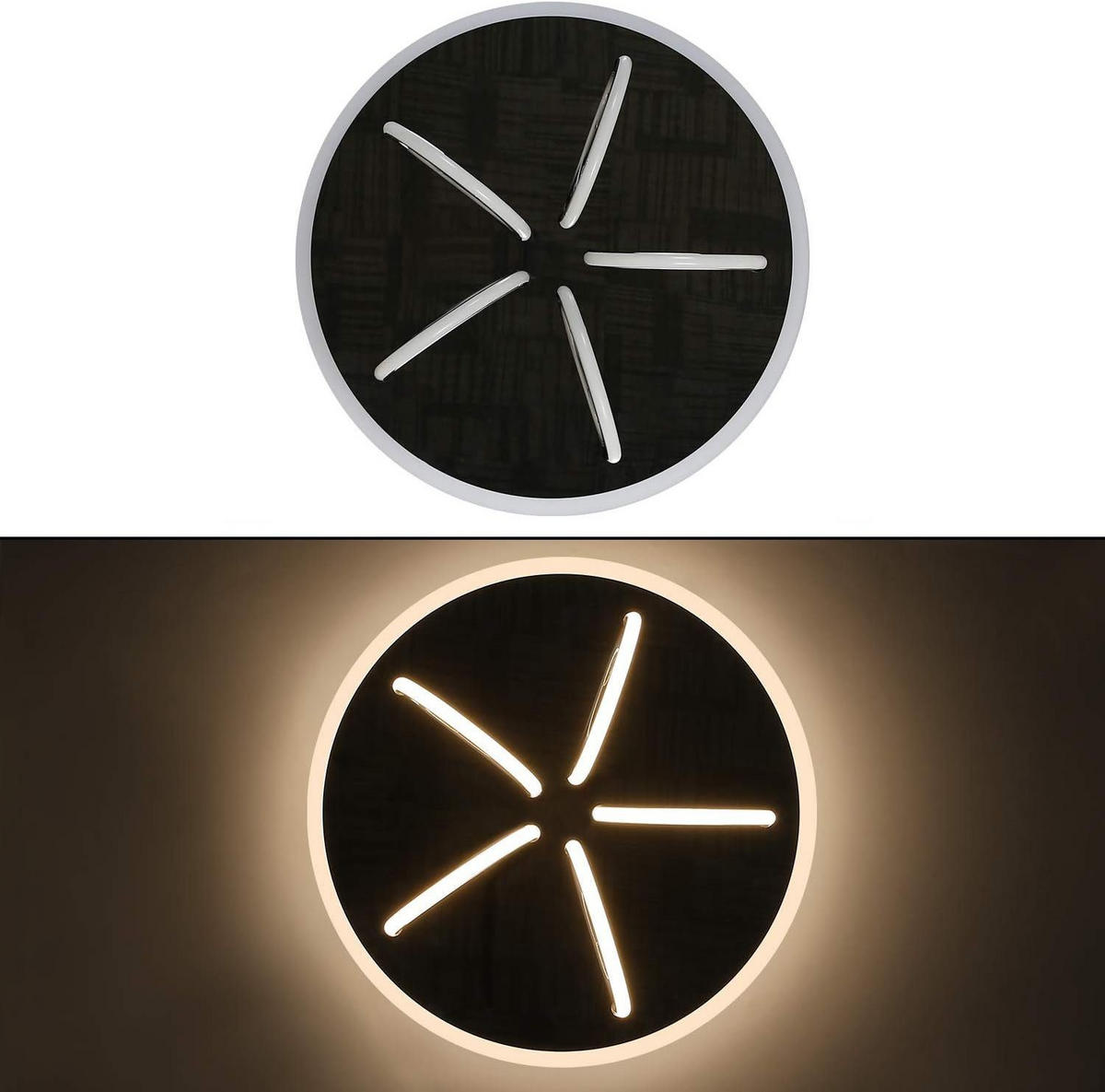 LED-DECKENLEUCHTE Ferdinand 43/43/13 cm - Silberfarben, Metall (43/43/13cm) - Nettlife