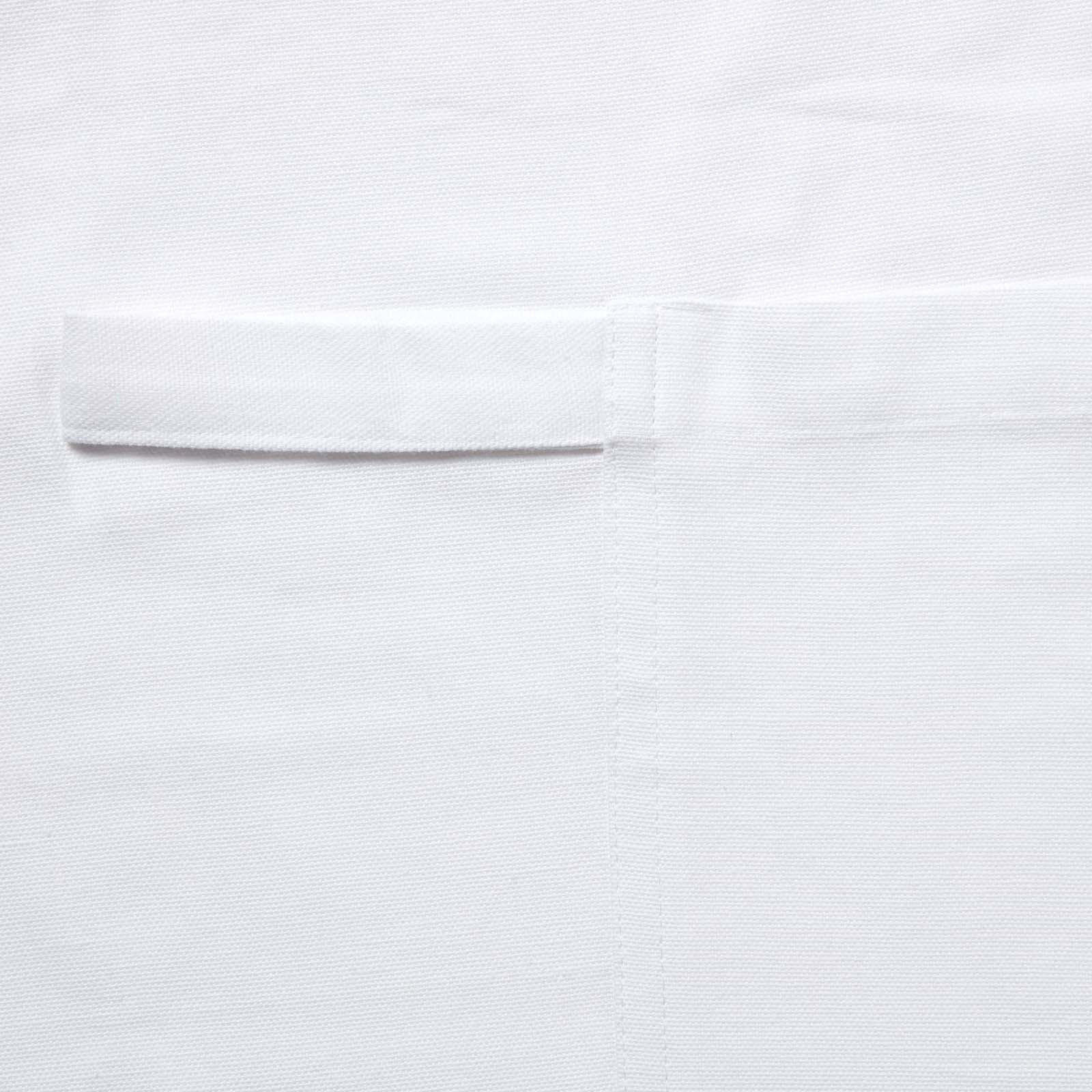KOCHSCHÜRZE 80/85 cm, 100% Baumwolle - Weiß, Textil (80/85cm) - Homescapes