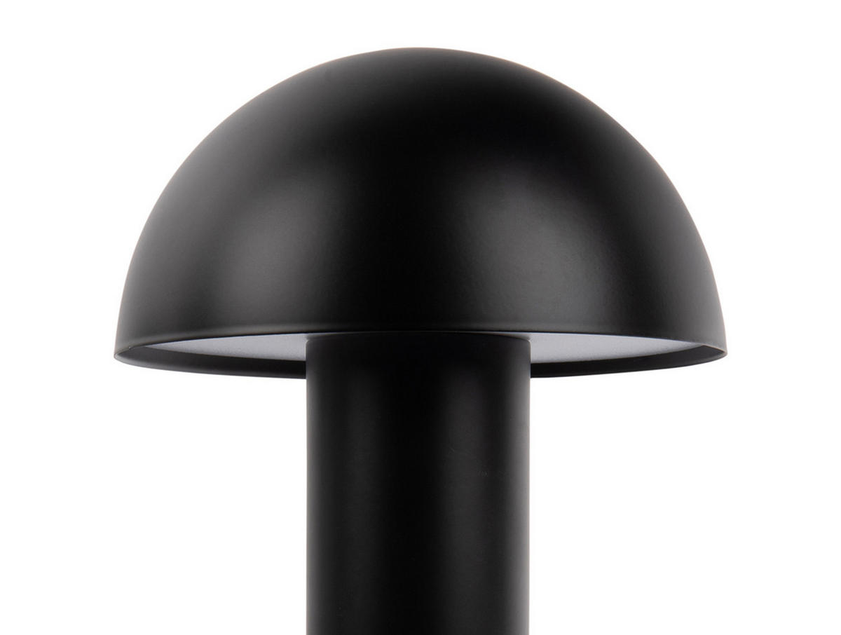TISCHLAMPE Fuego 15/5/24 cm - Schwarz, Metall (15/5/24cm) - Leitmotiv