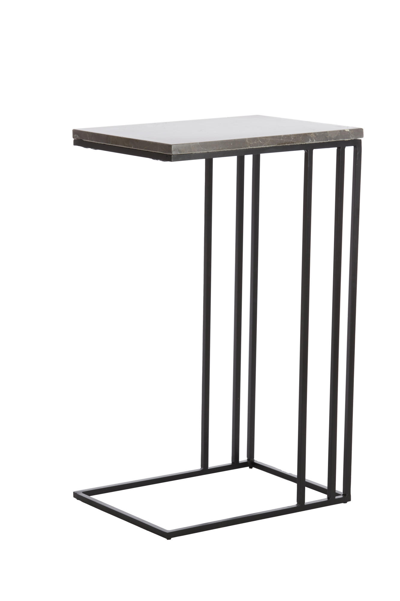 BEISTELLTISCH Roshan Schwarz 41/31/66 cm - Schwarz, Metall (41/31/66cm) - Light & Living