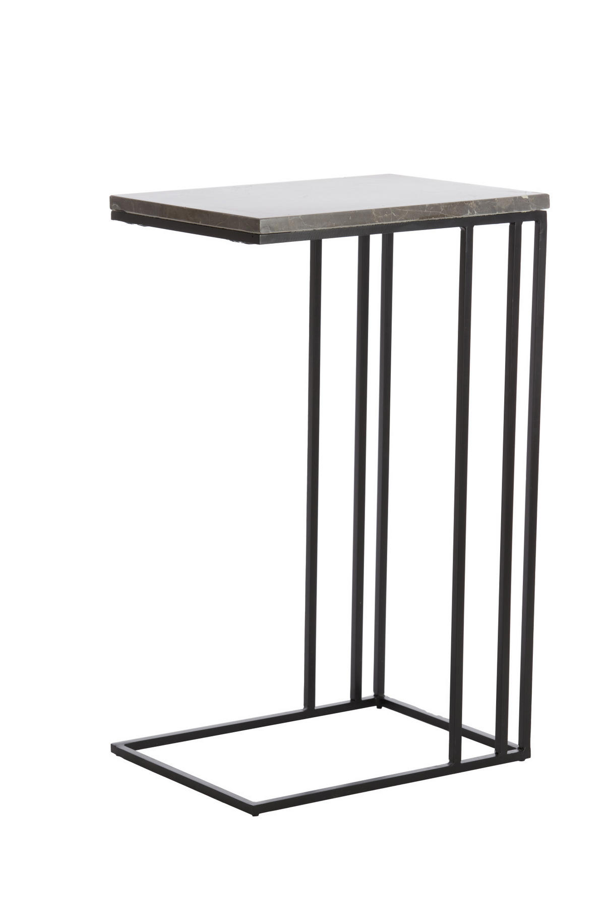BEISTELLTISCH Roshan Schwarz 41/31/66 cm - Schwarz, Metall (41/31/66cm) - Light & Living