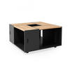 COUCHTISCH Anton Anthrazit 80 x 80 cm - Anthrazit, Holzwerkstoff (80/80/43cm) - Vicco