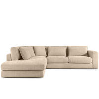 ECKSOFA links VERUS - Beige, Holz/Holzwerkstoff (297/248cm) - KONSIMO®