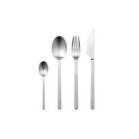 BESTECK-SET Norm 16-tlg., 18/10 Stahl - Silberfarben, Metall - GENSE
