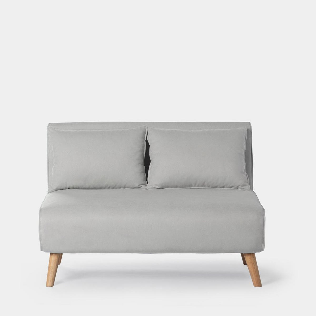 SCHLAFSOFA Noa Grau 117 cm x 79 cm - Grau, Textil (117/79/75cm)