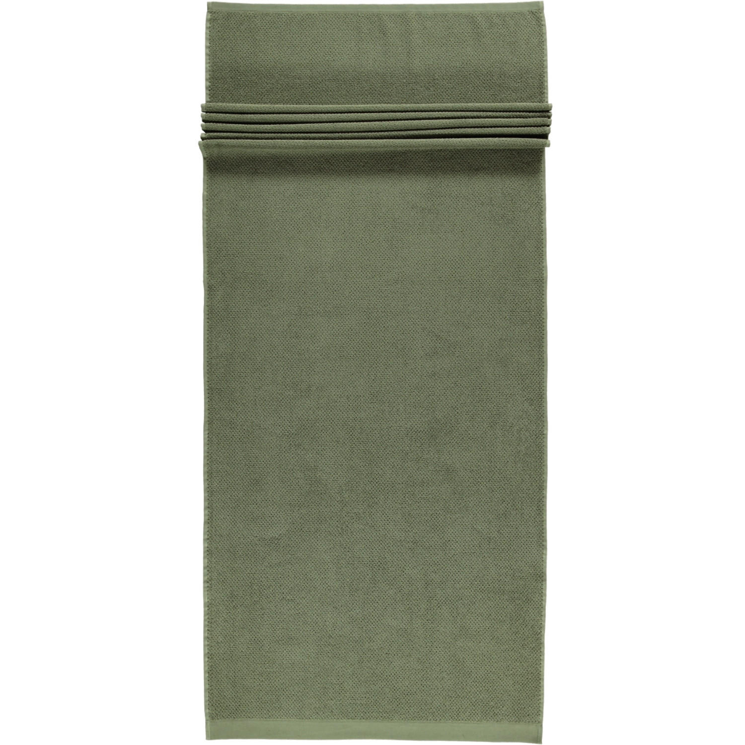 SAUNATUCH BARONESSE OLIVE - 404 - Olivgrün, Textil (70/190cm) - Rhomtuft