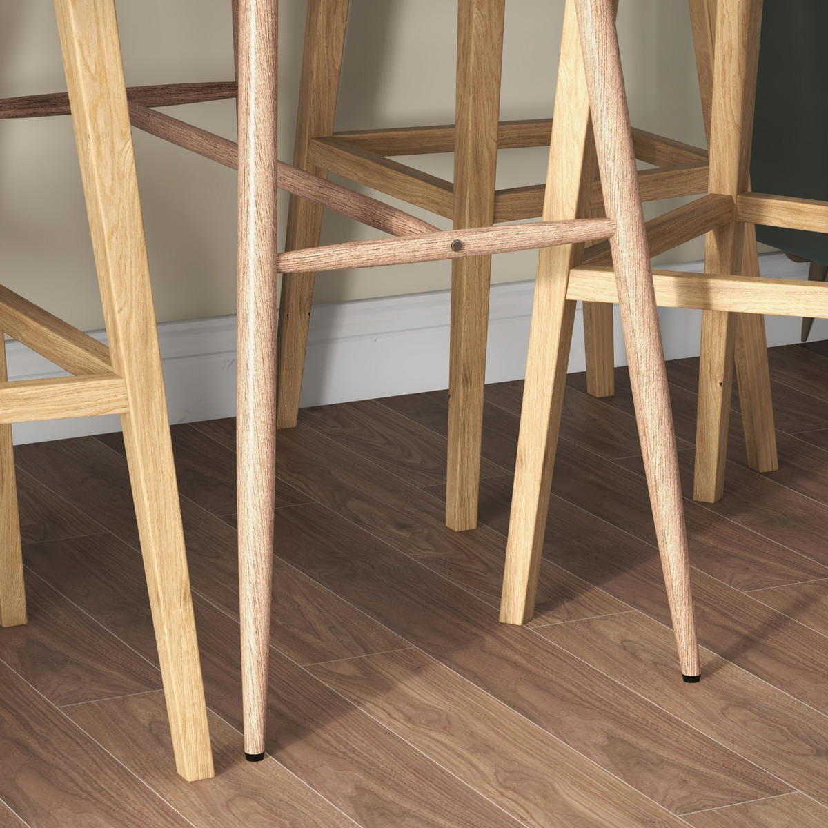 BARTISCH DE-14725 rechteckig für 4 Personen mit Holzdekor Weiß - Weiß, Holzwerkstoff (120/60/98cm) - ComfortXL