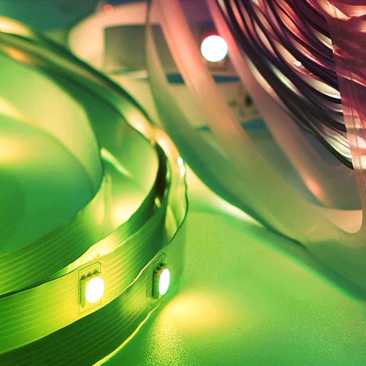 LED-STRIPE Backg II 15m - Transparent, Kunststoff (15/1/1cm) - Nettlife