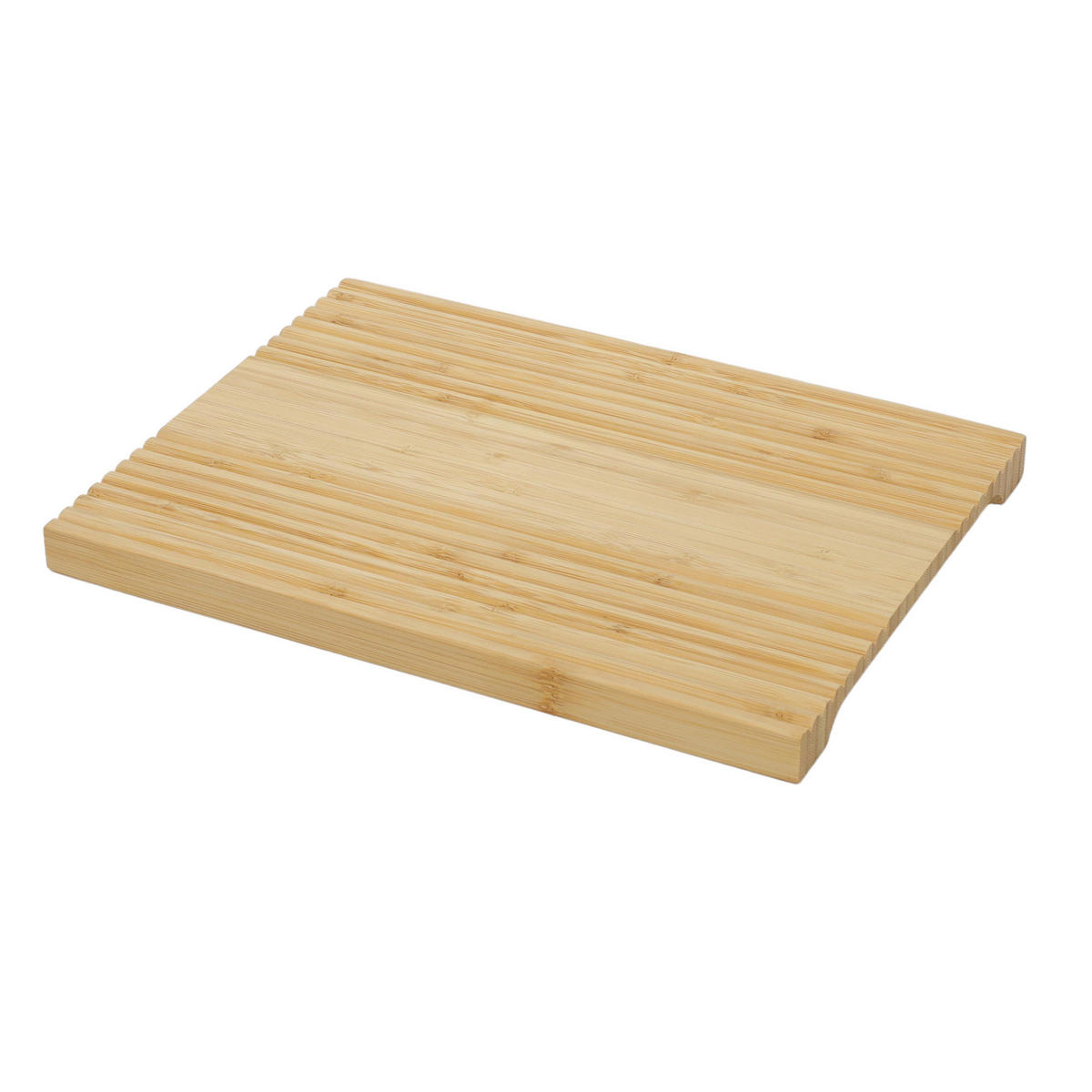 SERVIERTABLETT Bambus Muster 2 32/24/2 cm - Braun, Naturmaterialen (24/2/32cm) - Excellent Houseware