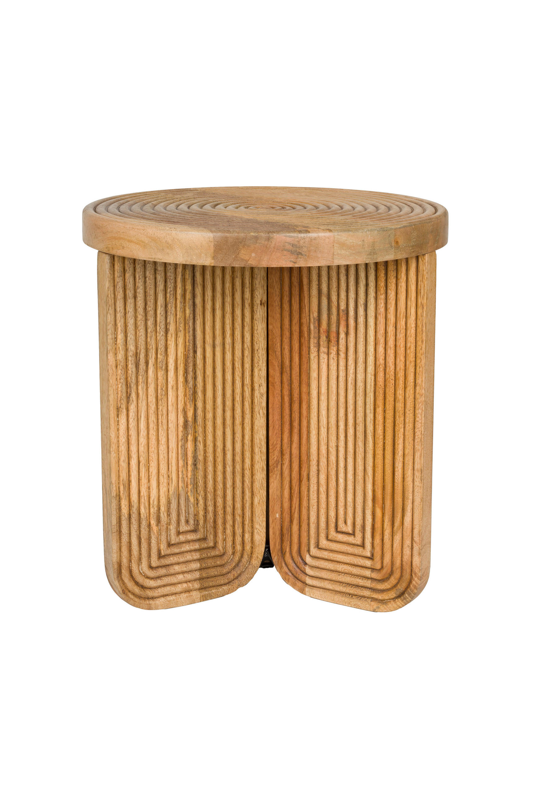 BEISTELLTISCH Maeve - Braun - 40/40/45 cm - Braun, Holz (40/40/45cm)