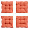 SITZKISSEN Panama 47/47 cm 4er-Set - Orange, Textil (47/8/47cm) - Madison