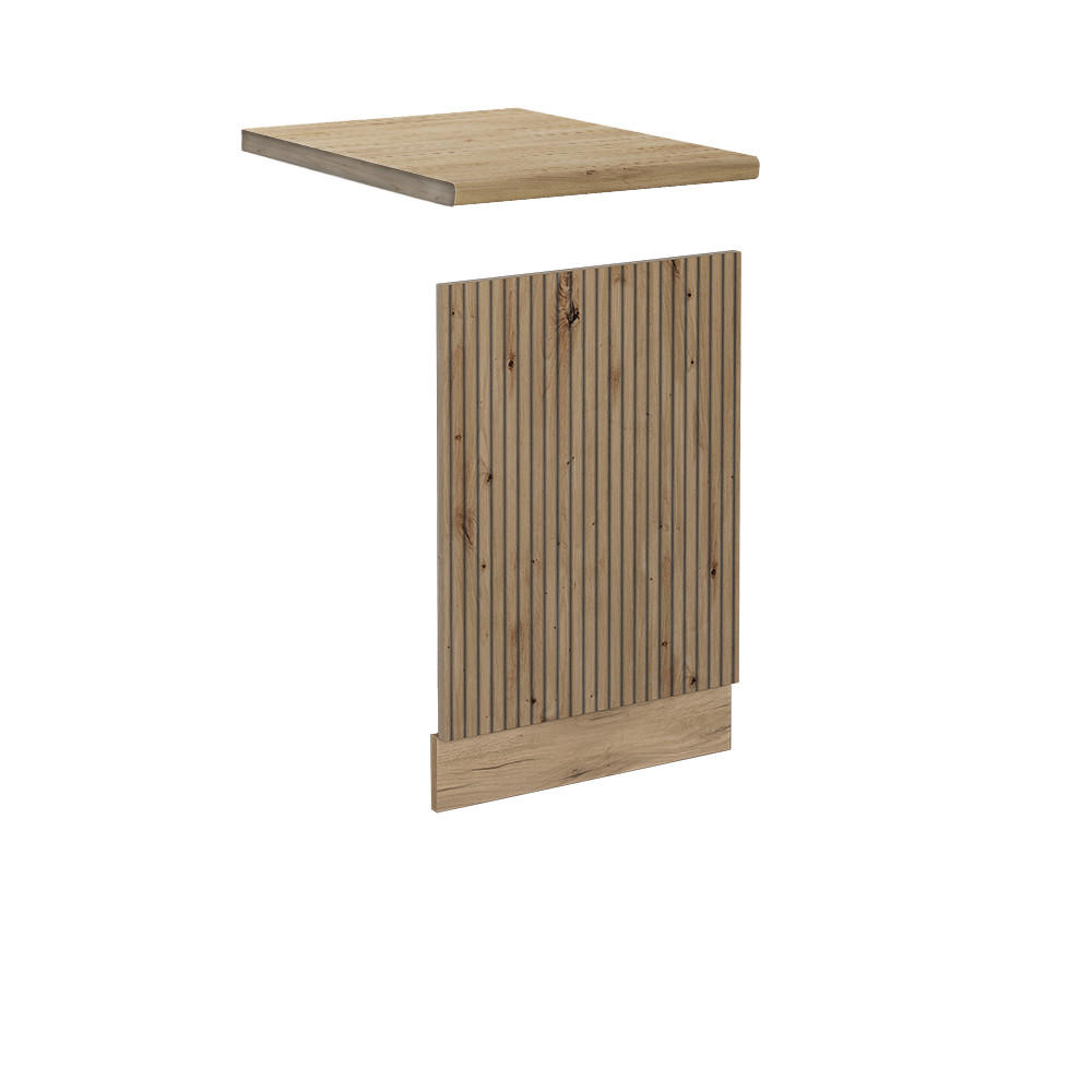 FRONTBLENDE R-Line Artisan-Eiche 45 cm, AP Eiche - Eiche Wotan/Eiche Artisan, Holzwerkstoff (45/57.2/1.6cm) - Vicco