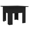 COUCHTISCH Schwarz 55x55x42 cm Holzwerkstoff - Schwarz, Holzwerkstoff (55/55/42cm) - furnicato