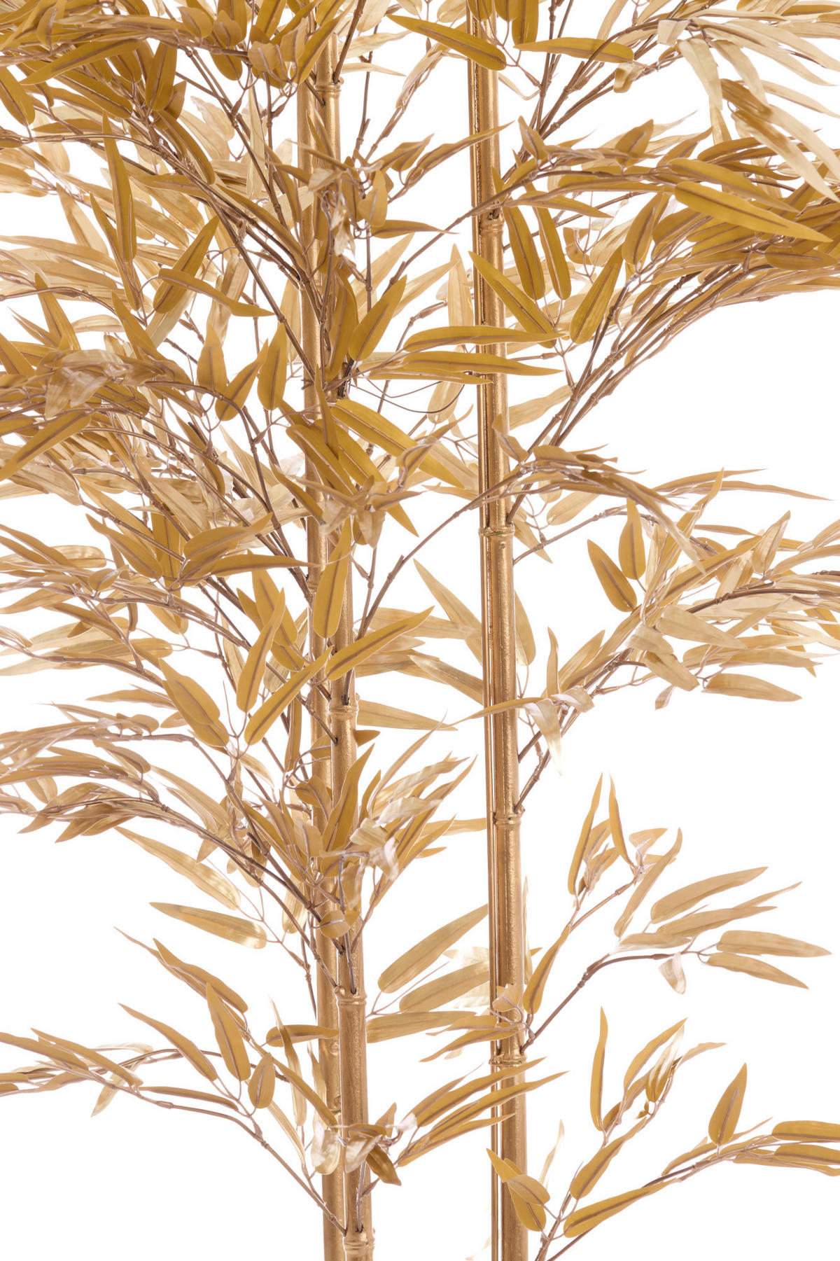 TOPF Bambus Gold 180/100/180 cm - Goldfarben, Kunststoff (180cm) - Light & Living