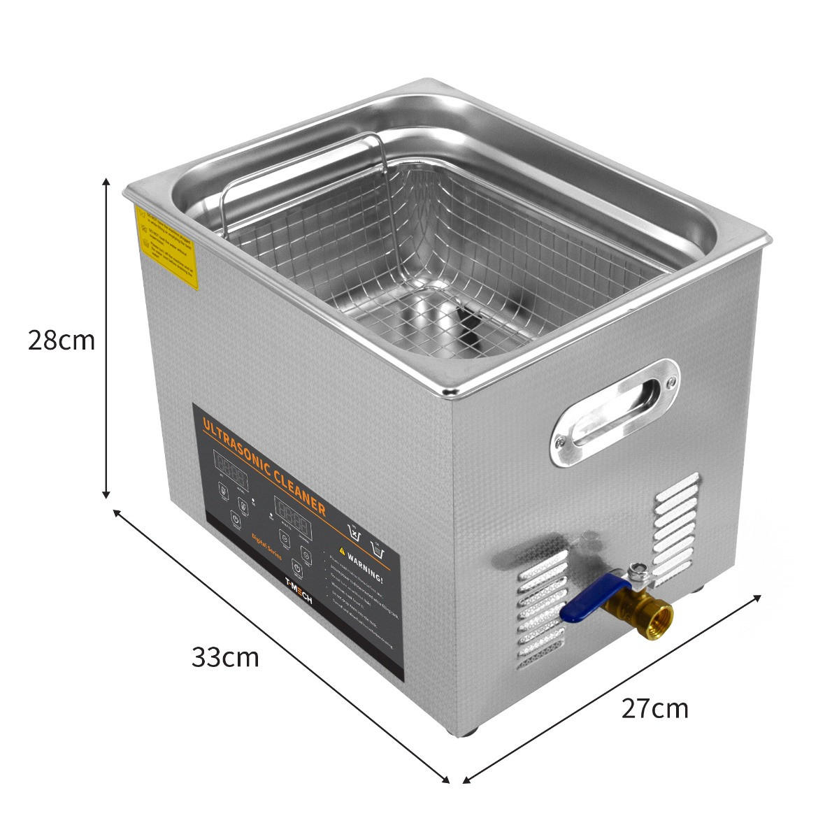 ULTRASCHALLREINIGER – 10L - Alufarben, Metall (26.5/32.5/28cm) - Monstershop