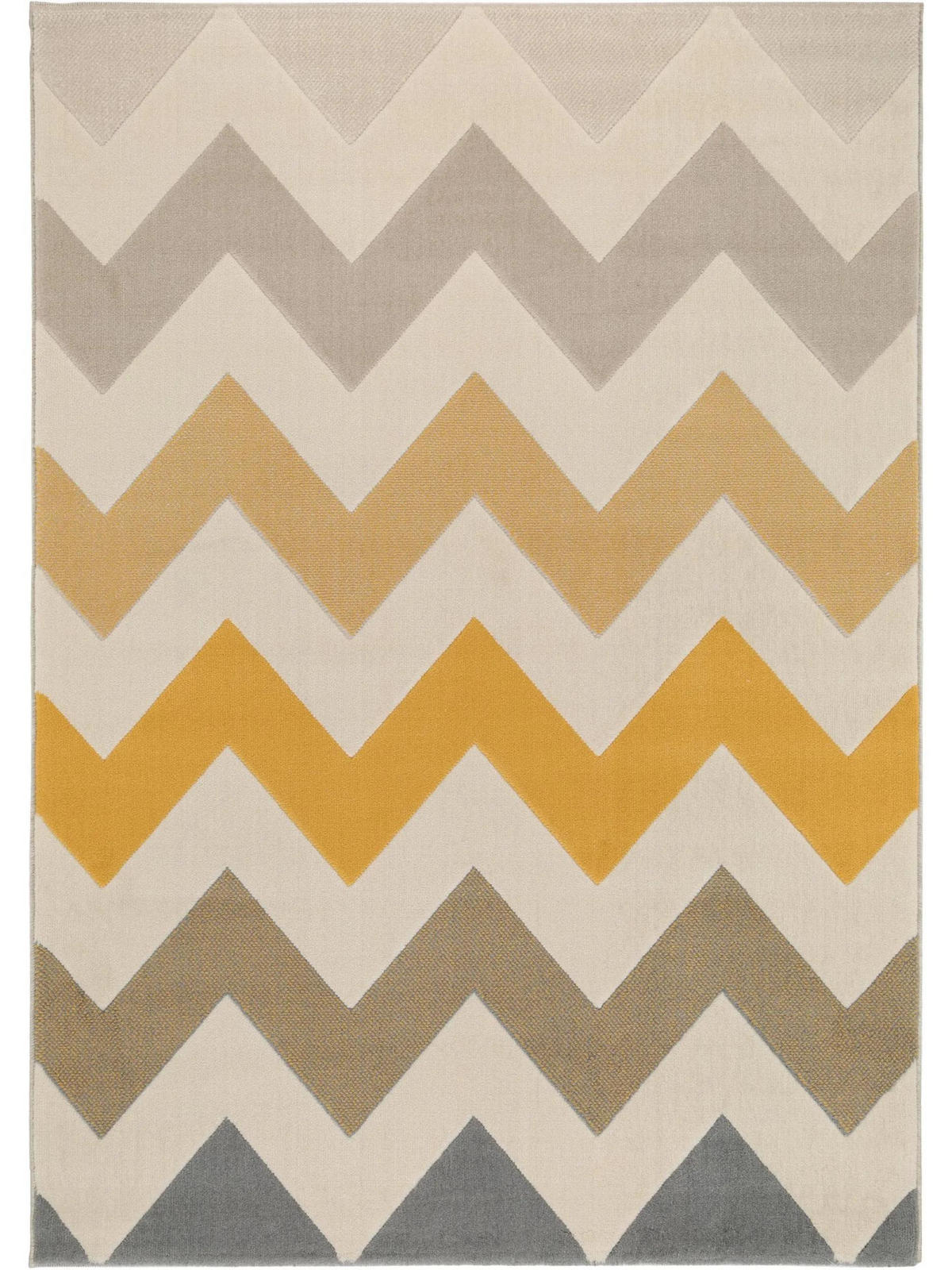 TEPPICH Dessert Gelb 80x150 cm - Gelb, Textil (80/150cm) - benuta Pop