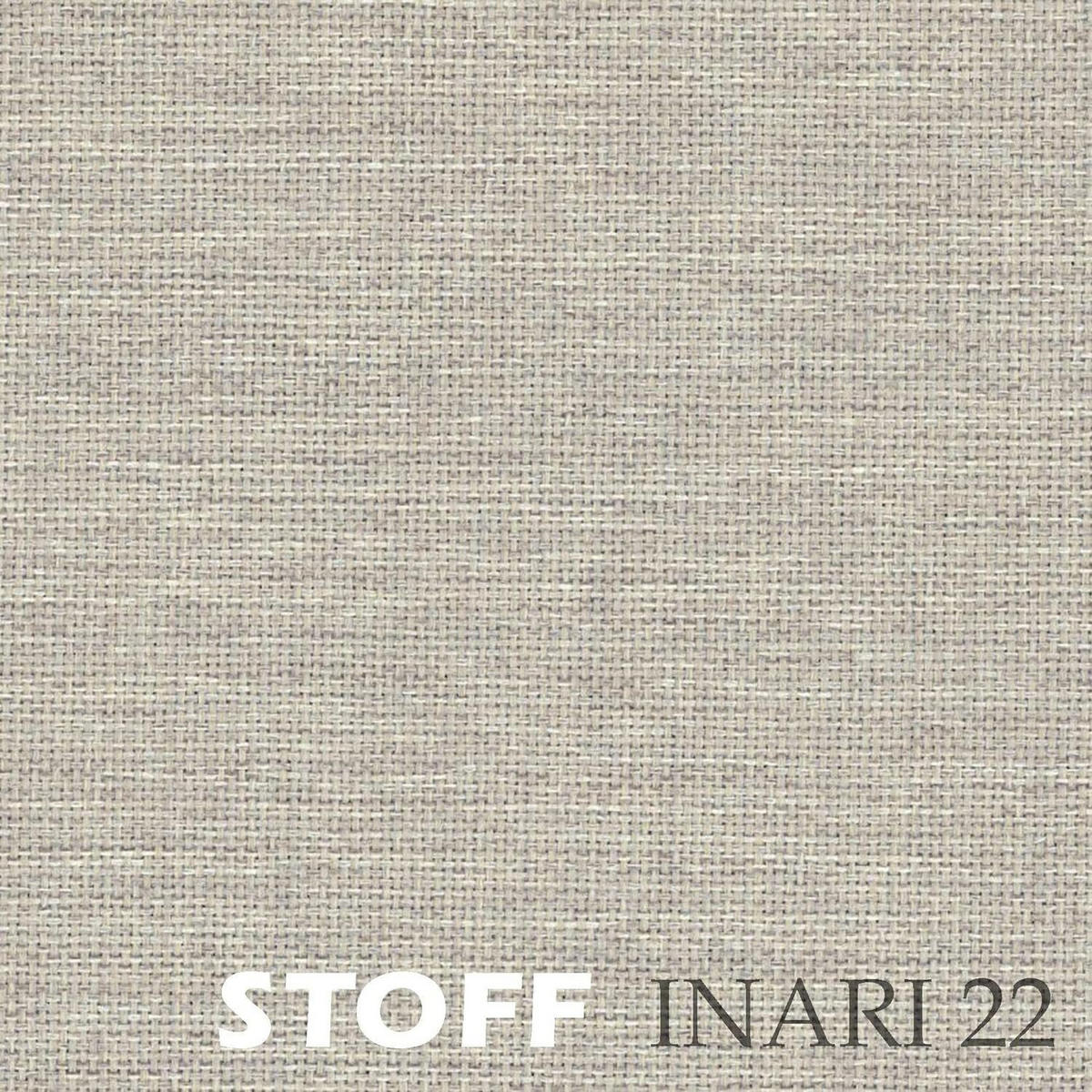 ECKBANK Alina - INARI-Stoff - 128 x 168 cm - Links - Beige - Beige, Textil/Metall (168/128cm) - AN-Moebel 4u