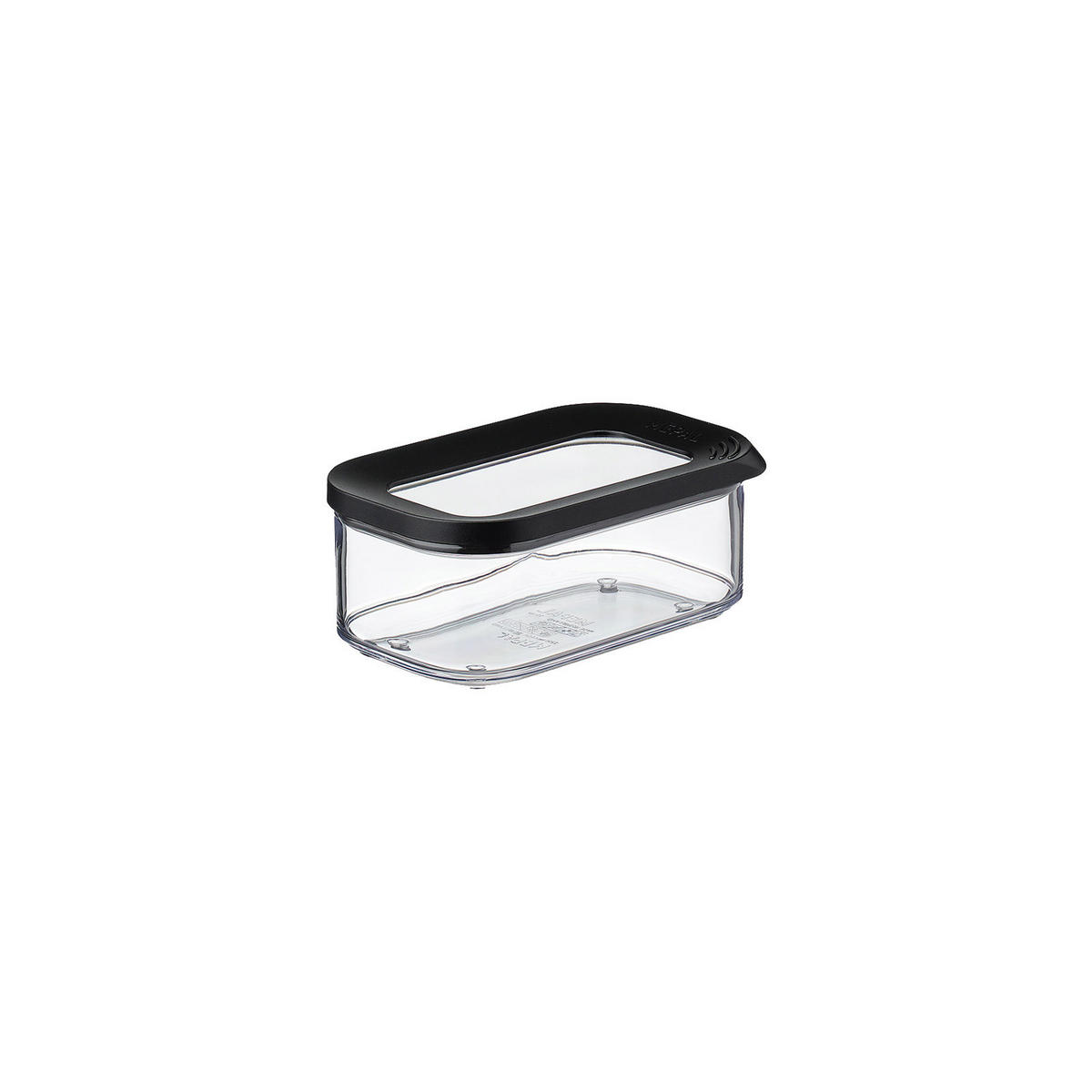 VORRATSDOSEN Modula schwarz 425 ml 4er Set - Schwarz, Kunststoff (9/5.9/14.4cm) - Mepal