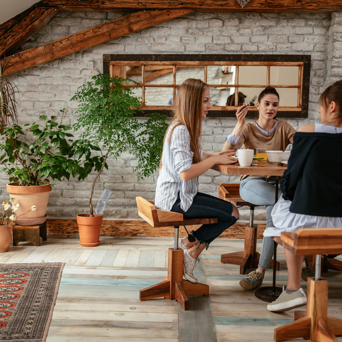 6XTONKEGEL - Braun, Keramik (5.5/17/5cm) - Relaxdays