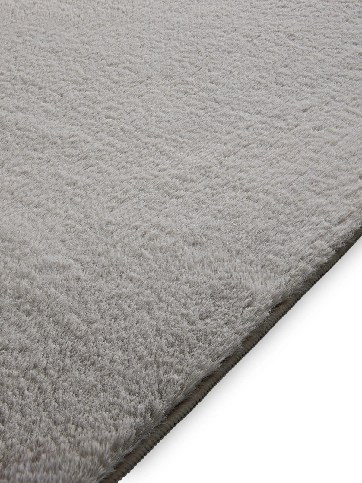 KUNSTFELLTEPPICH Furry Hellgrau 200/290 cm - Hellgrau, Kunststoff/Textil (200/290cm) - benuta