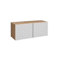 TV-SCHRANK Cali 100 cm, zweitürig, artisan, weiß - Eiche Artisan/Weiß, Kunststoff (100/40/41cm) - Margaret Hadas24