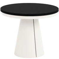 TISCH Kaschmir ALMA Ausziehbar 100/176 cm - Kaschmir/Schwarz, Holzwerkstoff (2/100/76cm) - Sepro Meble