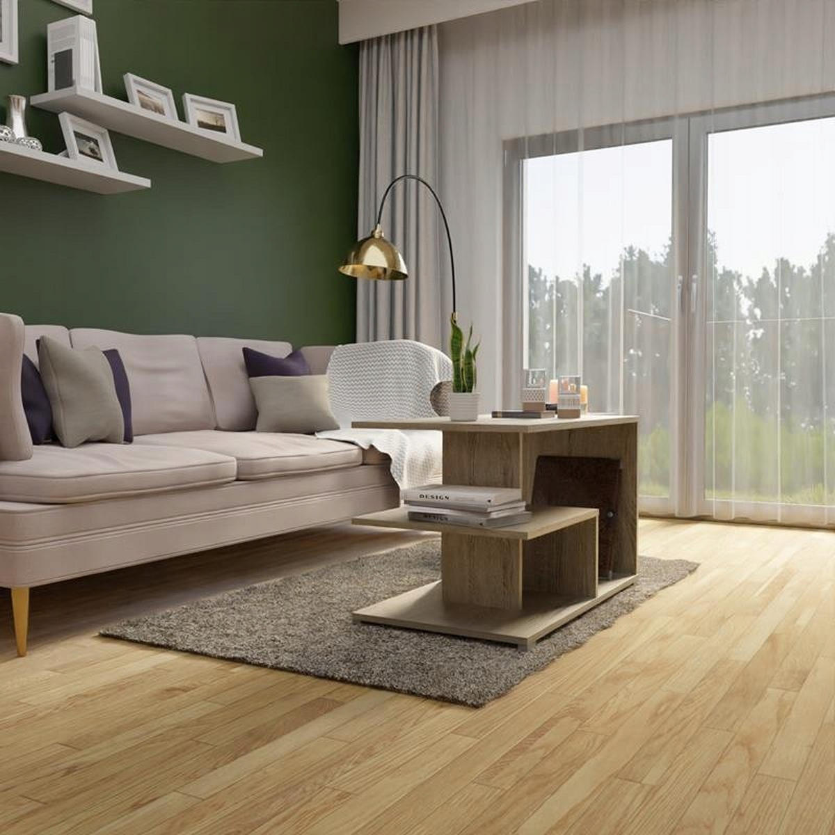 COUCHTISCH TEXAS EX3 Sonoma Eiche 90/51/55 cm - Sonoma Eiche, Holzwerkstoff (51/90/55cm) - Matkam Möbel