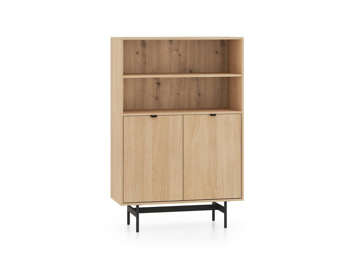 WOHNZIMMER Set 3-tlg. – Reynos – Artisan Eiche - Eichefarben/Eiche Artisan, Holzwerkstoff (150/53/33cm) - hi-markt
